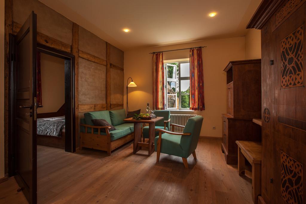 Burghotel Stargard Burg Stargard Kamer foto