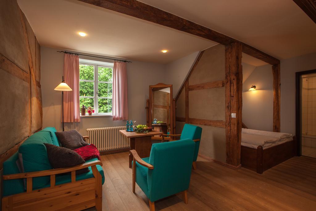 Burghotel Stargard Burg Stargard Kamer foto