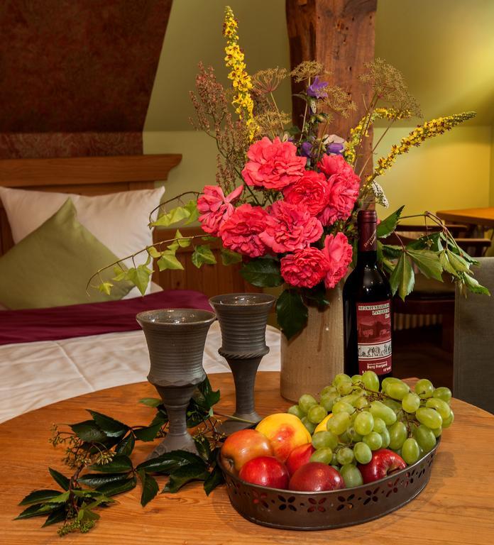 Burghotel Stargard Burg Stargard Kamer foto